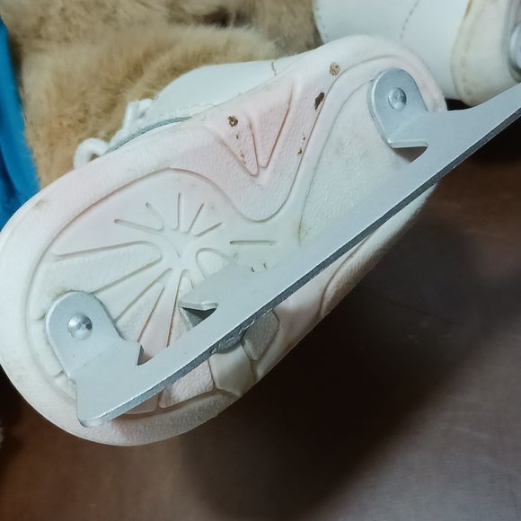 L.L.BEAN Toys Llbean Ellie Bear Blue Logo Ice Skates Parka Jacket